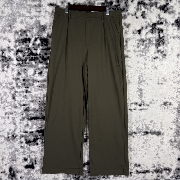 HALARA Other - Halara Halotek Air Pants Womens Size Large Earthy Green Wide Leg Stretch Boho
